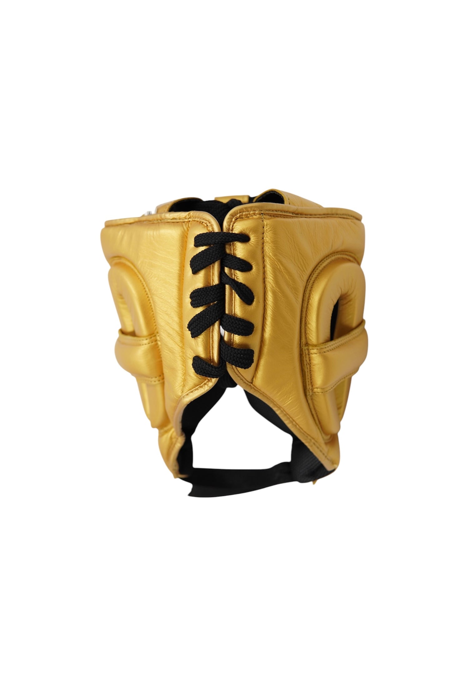 CASCO PROTECTOR DE MEJILLAS DORADO