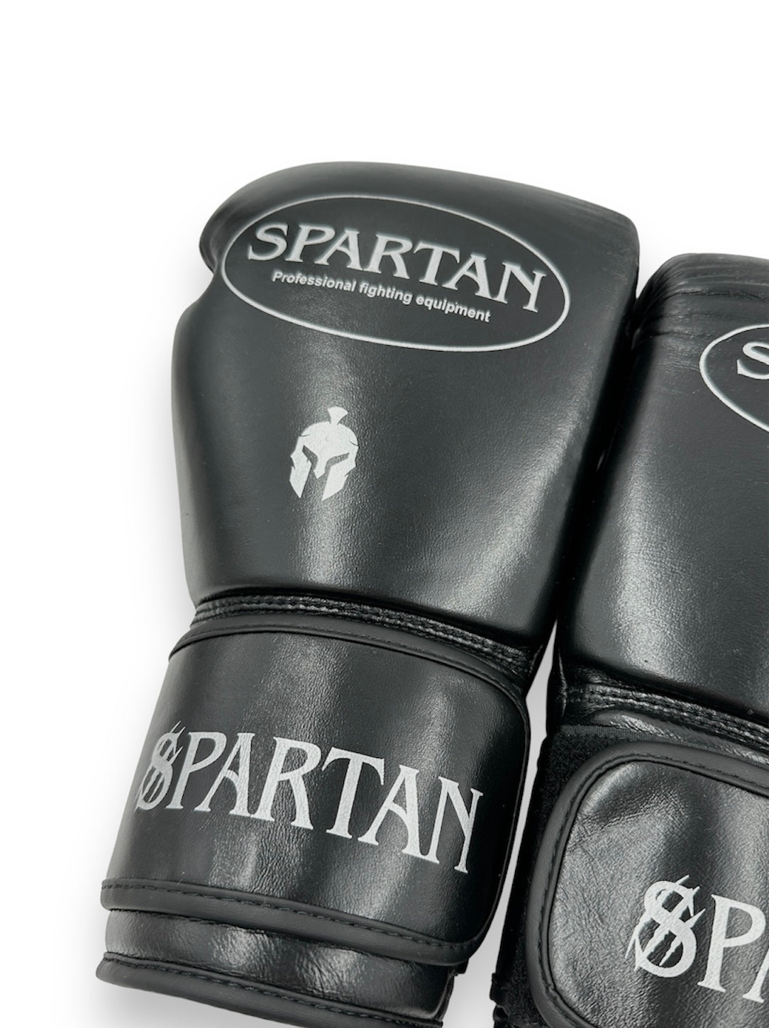 GUANTES SPARTAN - NEGROS - VELCRO