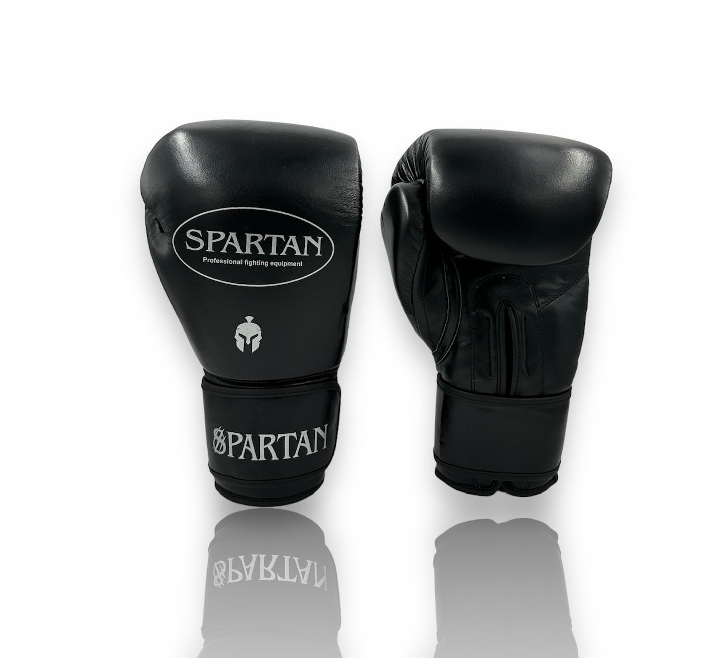 GUANTES SPARTAN - NEGROS - VELCRO