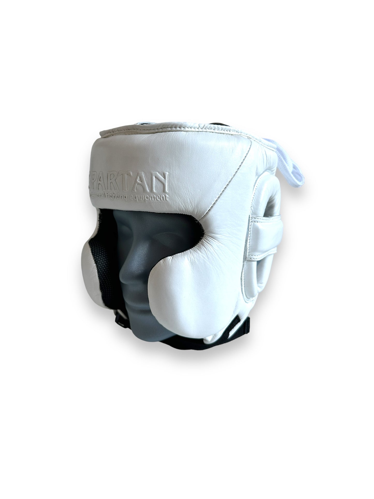 CASCO PROTECTOR DE MEJILLAS BLANCO