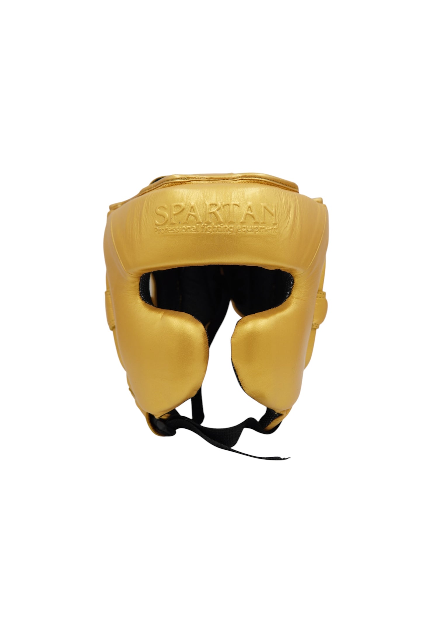 CASCO PROTECTOR DE MEJILLAS DORADO