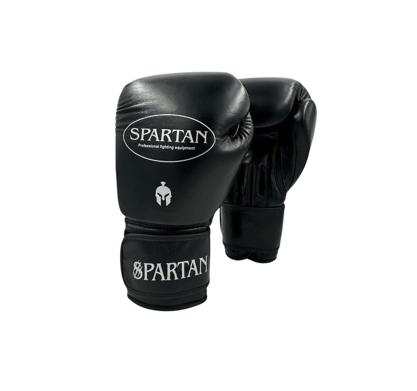 GUANTES SPARTAN - NEGROS - VELCRO
